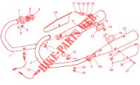 Exhaust unit para MOTO GUZZI V7 Racer 2014