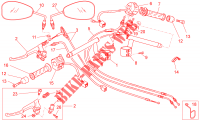 Handlebar   Controls para MOTO GUZZI V7 Racer 2014